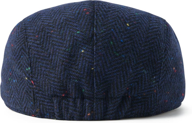 FEINION Men Wool Blend Flat Cap Tweed Newsboy Ivy Hat - Image 5